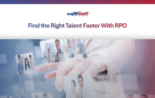 HR professionals using outsourced recruiting services to source, screen, and hire qualified candidates more efficiently