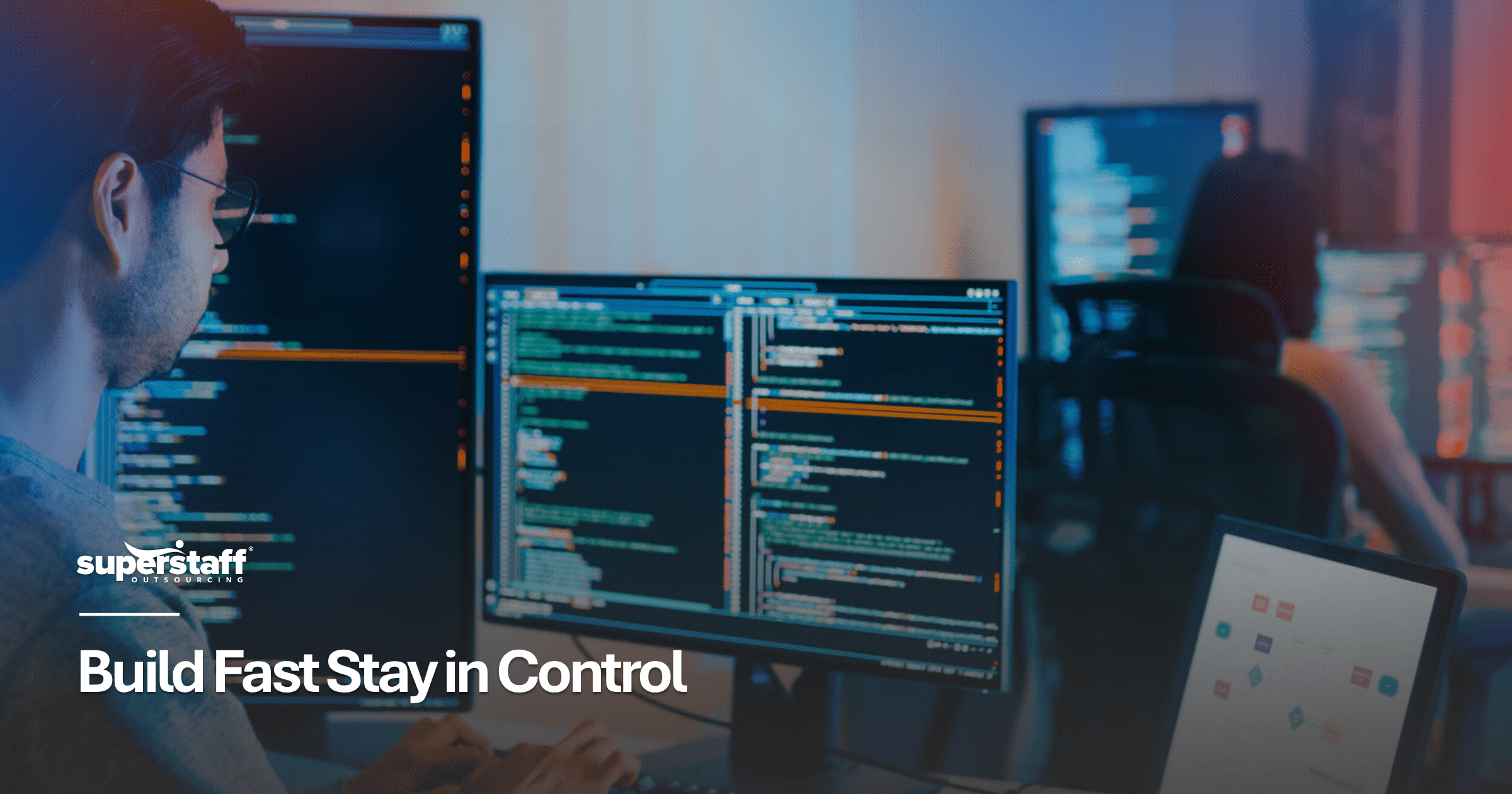 Software development team providing nearshore software development in Latin America for faster delivery and collaborative project management