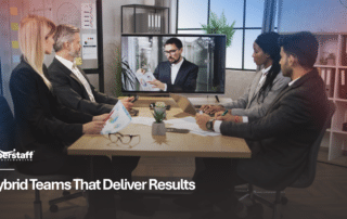Distributed workforce using Latin America nearshoring solutions to support hybrid offshore and nearshore business operations