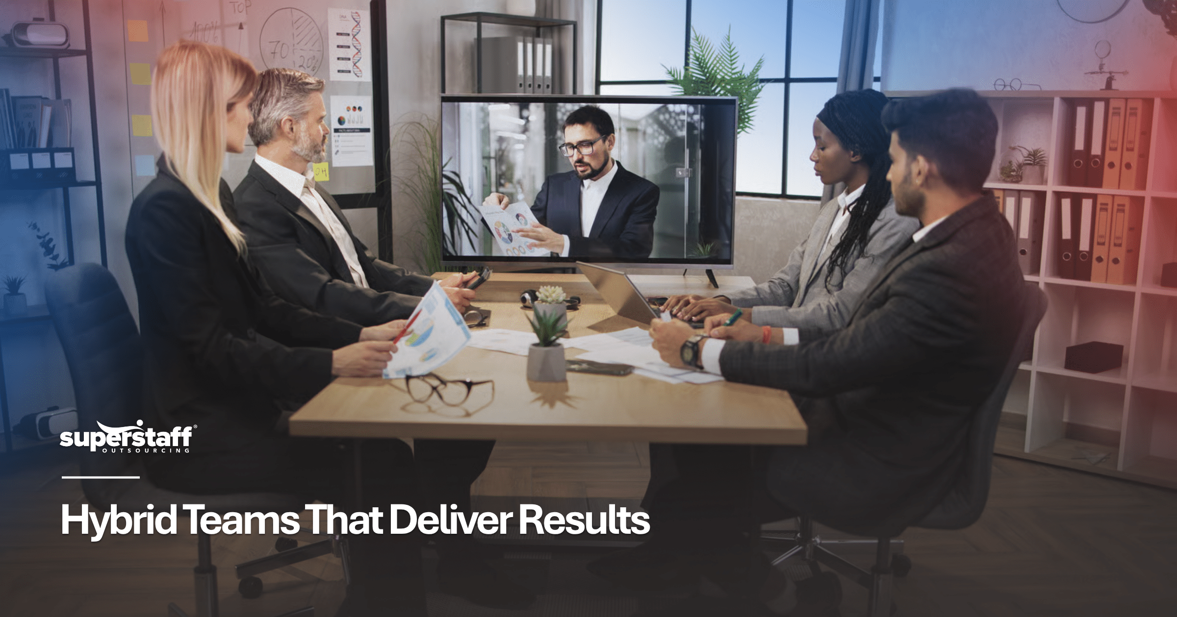Distributed workforce using Latin America nearshoring solutions to support hybrid offshore and nearshore business operations