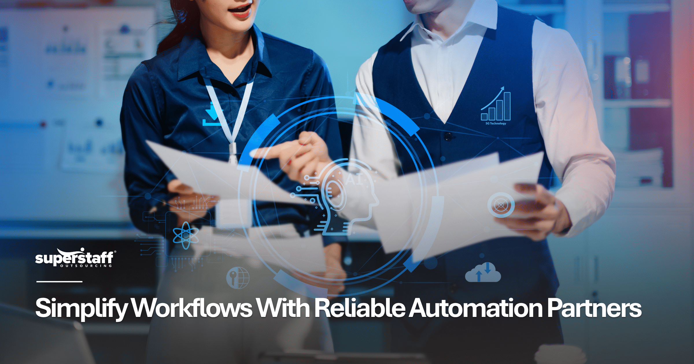 Robotic process automation vendors providing RPA solutions to streamline business operations and reduce manual tasks