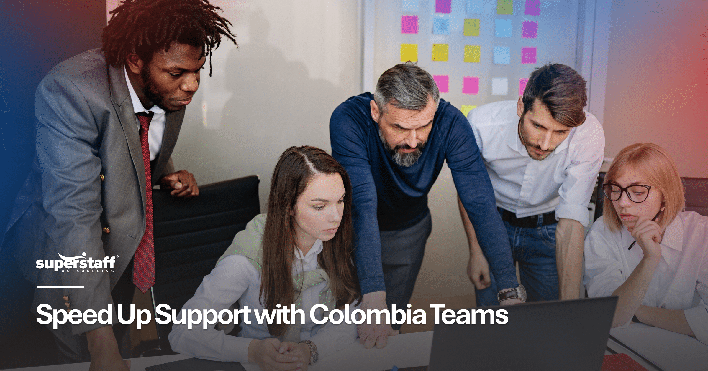 First response time improved through Colombia outsourcing with customer support teams responding quickly to customer inquiries