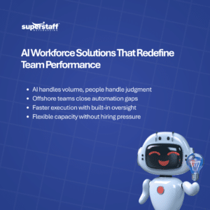 AI Workforce Solutions How Businesses Combine Automation With Offshore Talent for Better Results (1) AI Workforce Solutions