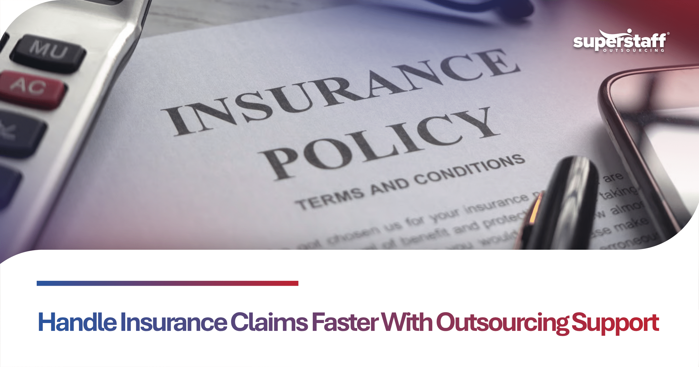 Outsource insurance claims processing team managing high claim volumes and improving insurance operations efficiency