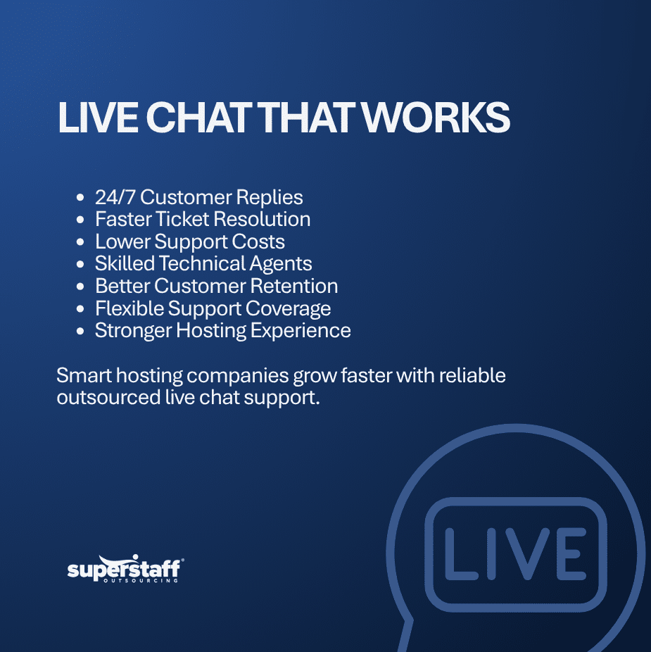 The Benefits of Outsource Web Hosting Live Chat for Hosting Companies outsource web hosting live chat