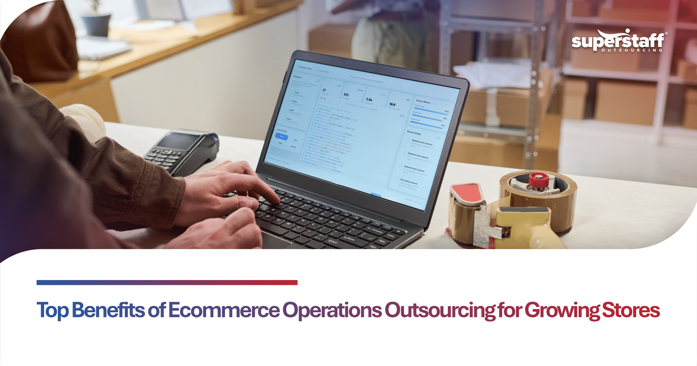 Ecommerce operations outsourcing for growing online stores and order management support