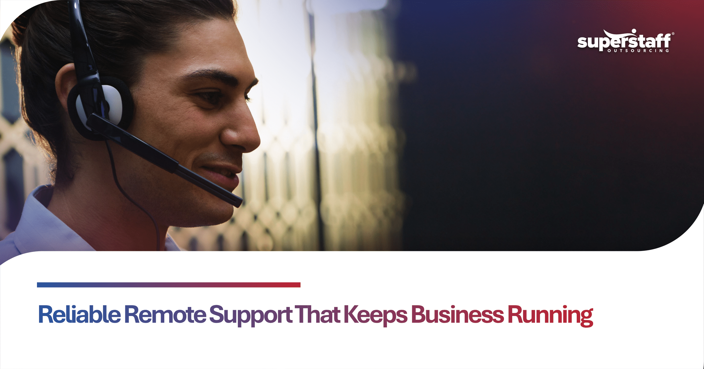 Virtual tech support specialist assisting customers with technical issues and troubleshooting business technology systems