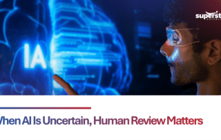 AI uncertainty highlighting the need for human oversight when artificial intelligence cannot provide reliable answers