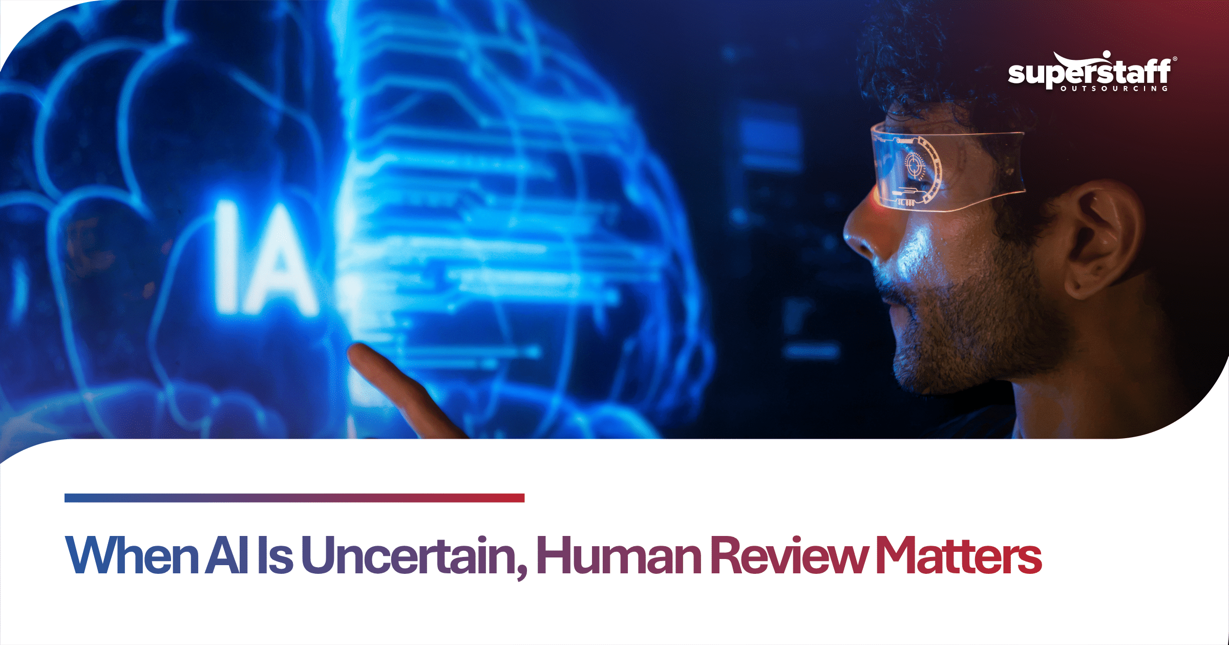 AI uncertainty highlighting the need for human oversight when artificial intelligence cannot provide reliable answers